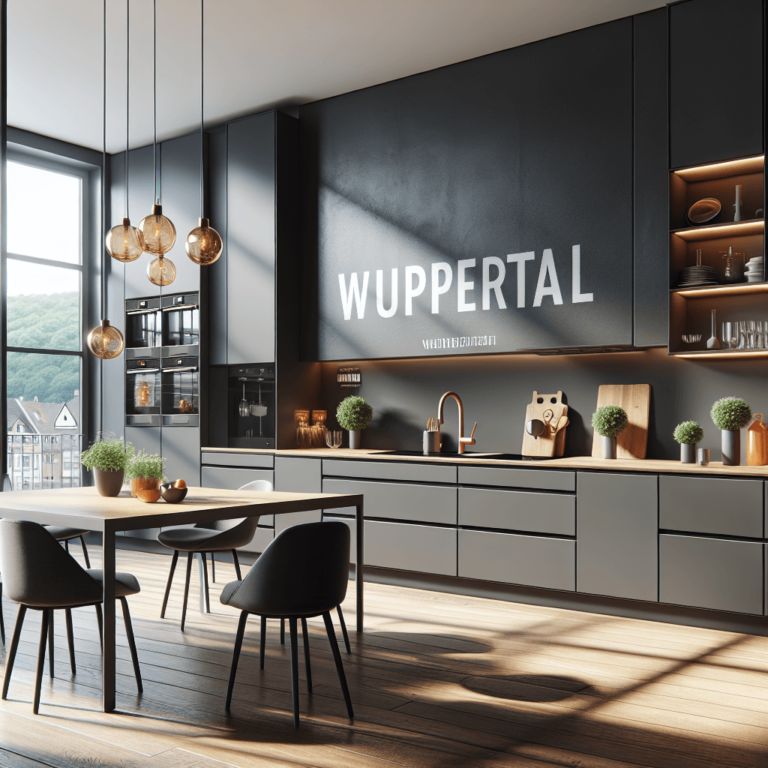 anthrazitfarbene Anrichte Küche-Wuppertal