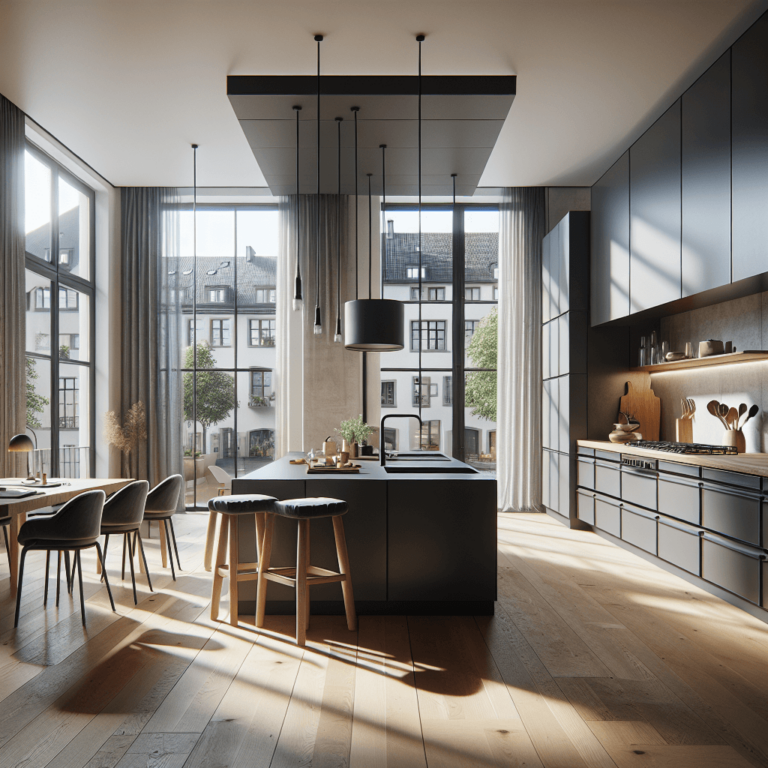 anthrazitfarbene Barrierefreie Küche-Wuppertal