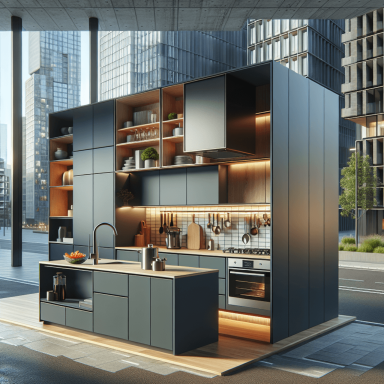 anthrazitfarbene Modulare Küche-Wuppertal