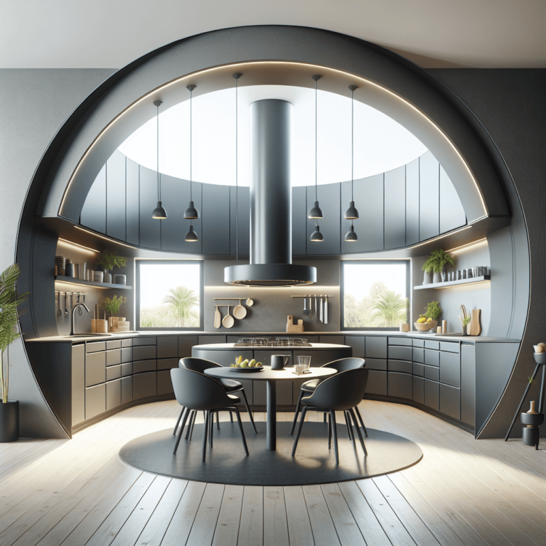 anthrazitfarbene Rondell Küche-Wuppertal