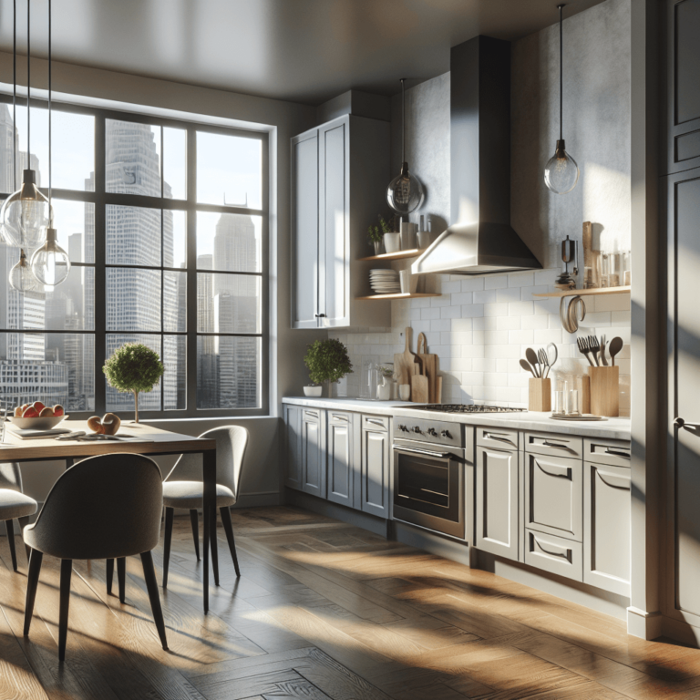 anthrazitfarbene Singleküche-Wuppertal