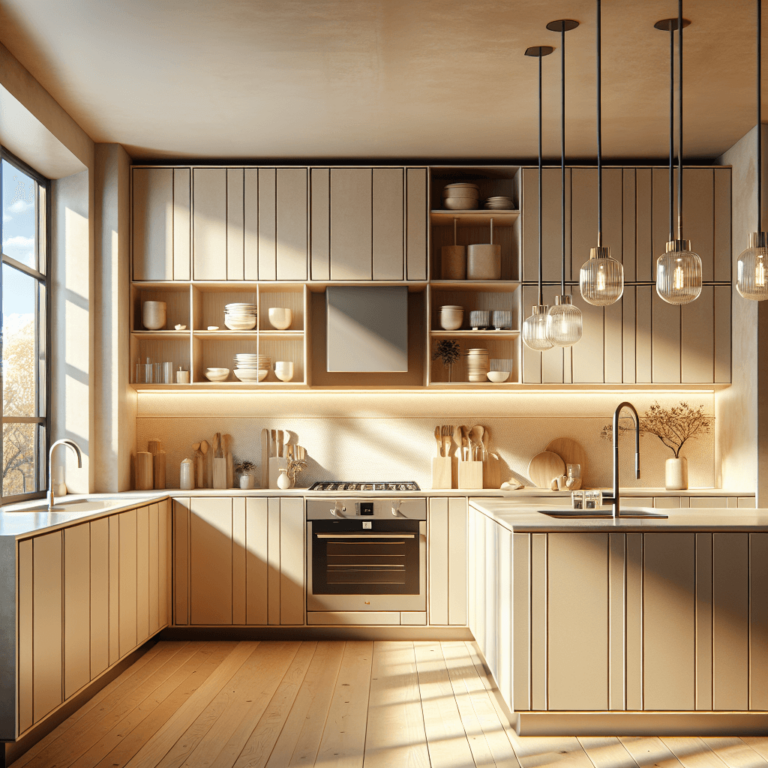 beige Amerikanische Küche-Wuppertal