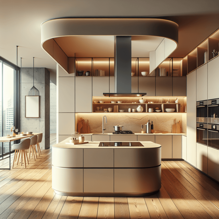 beige Küche in G-Form-Wuppertal