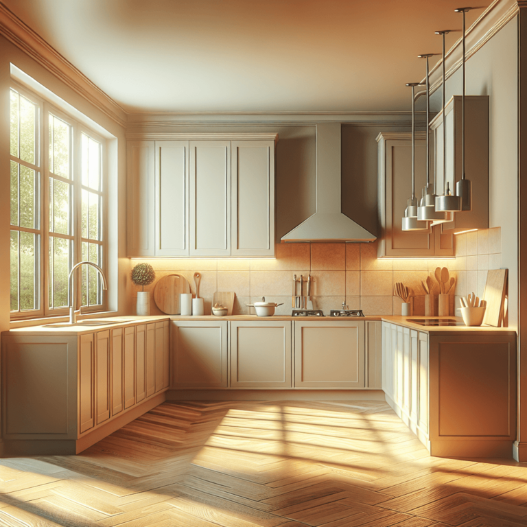 beige Schwebende Küche-Wuppertal