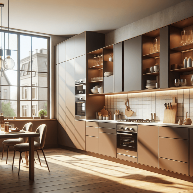 braune Modulare Küche-Wuppertal