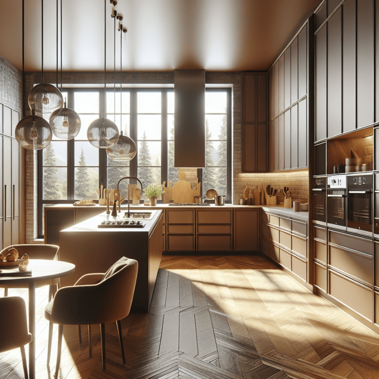 braune Wohnküche-Wuppertal