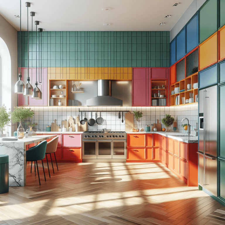 bunte Anrichte Küche-Wuppertal