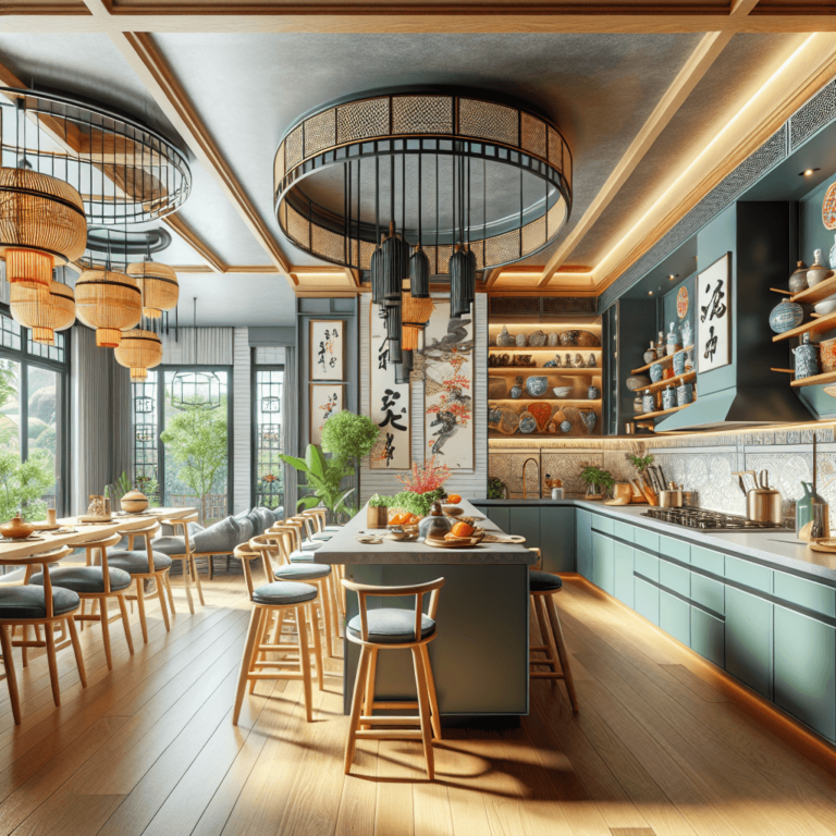 bunte Küche im asiatischen Stil-Wuppertal