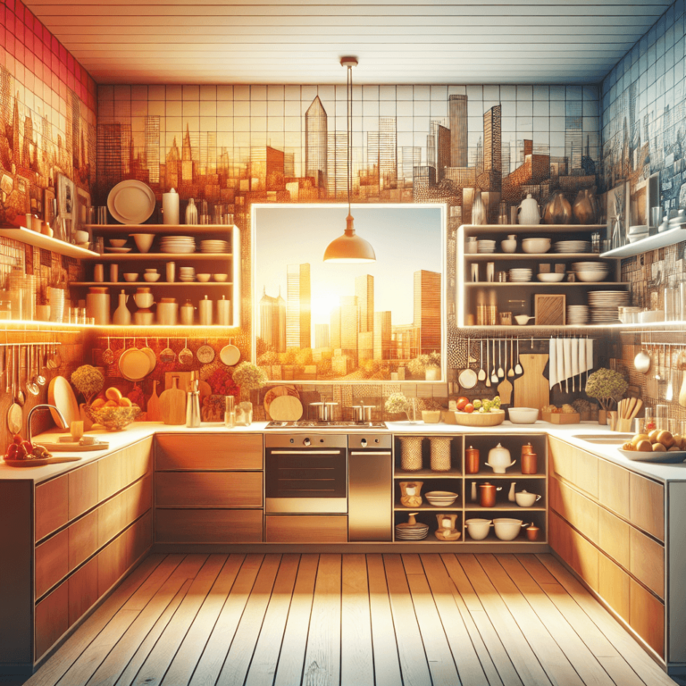 bunte mehrzeilige Küche-Wuppertal