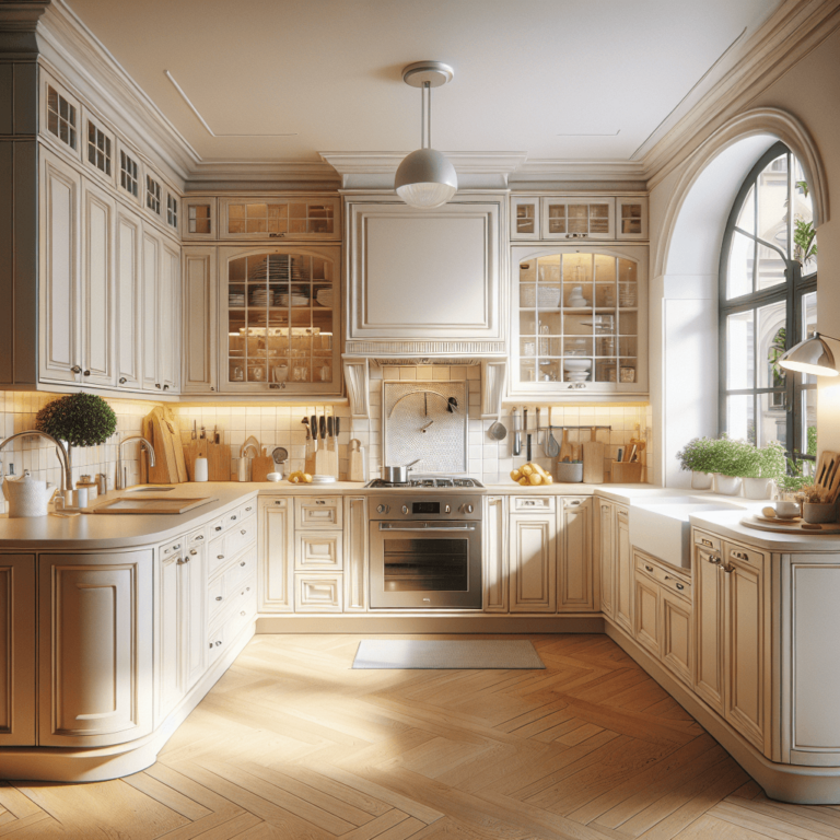 cremefarbene Amerikanische Küche-Wuppertal