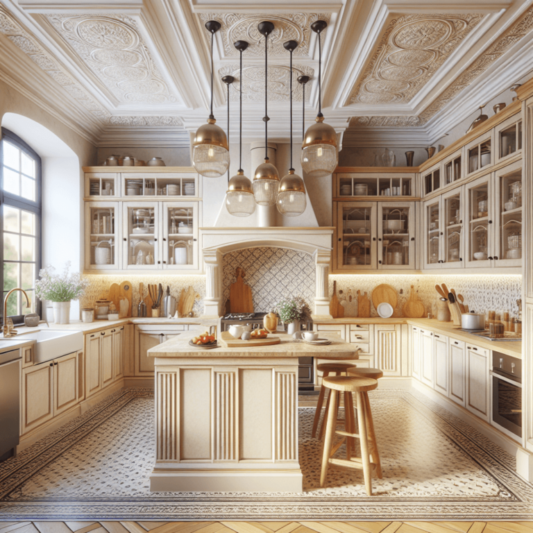 cremefarbene Mediterrane Küche-Wuppertal