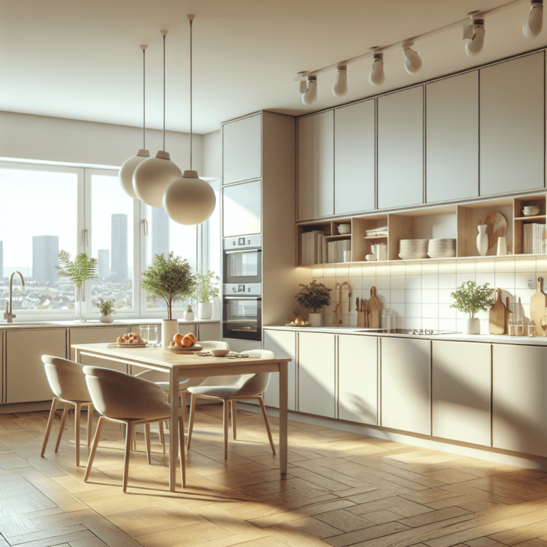 cremefarbene mehrzeilige Küche-Wuppertal