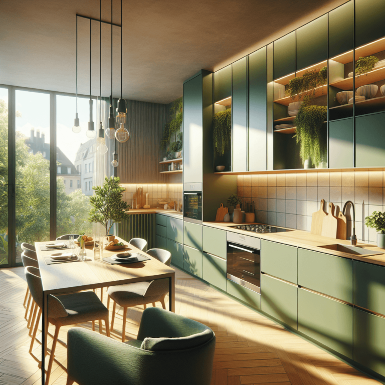 grüne Barrierefreie Küche-Wuppertal