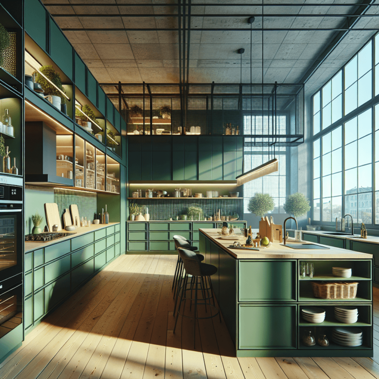 grüne Modulare Küche-Wuppertal