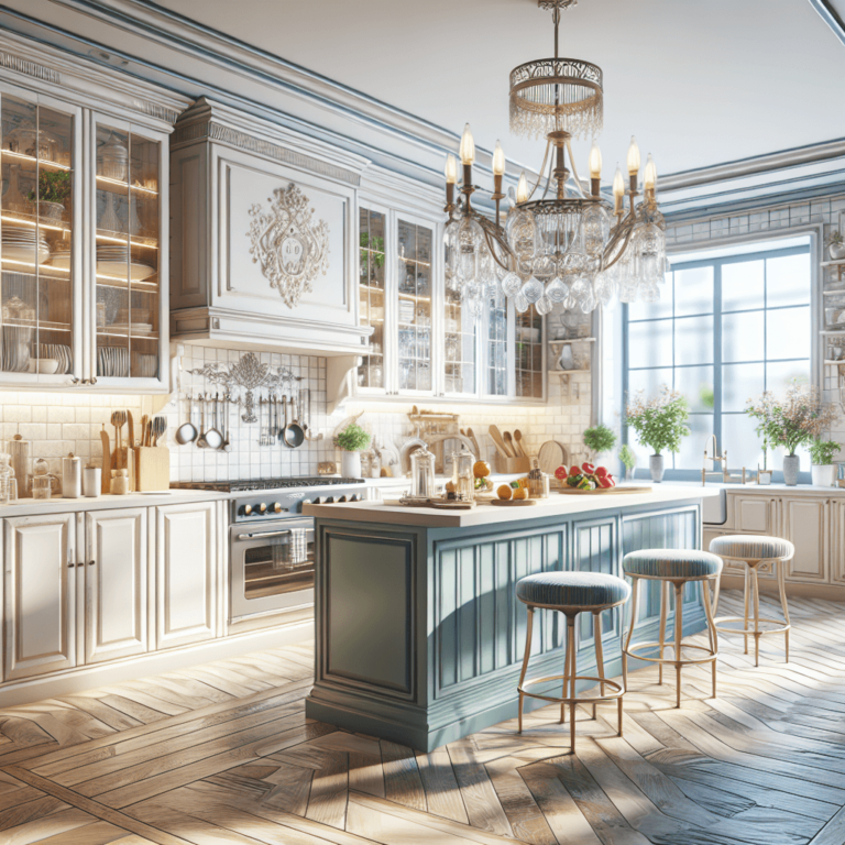 hochglanz Küche im Shabby Chic Stil-Wuppertal