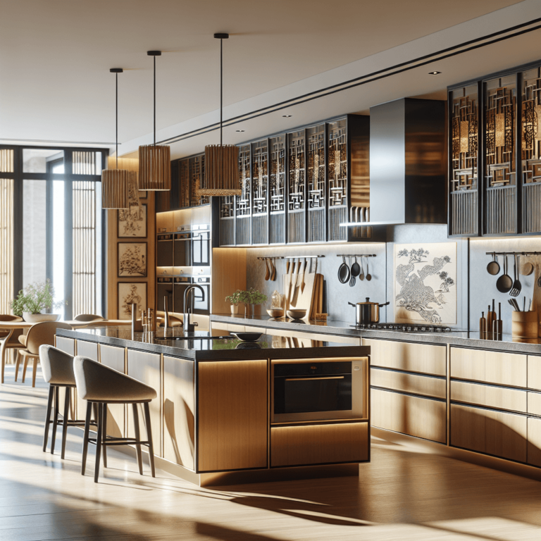 hochglanz Küche im asiatischen Stil-Wuppertal