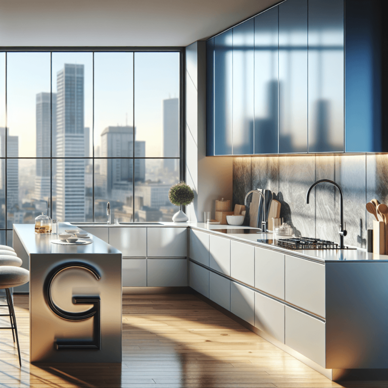 hochglanz Küche in G-Form-Wuppertal