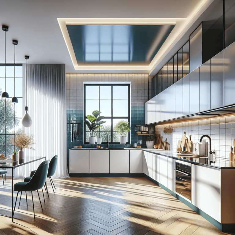 hochglanz Küche in L-Form-Wuppertal