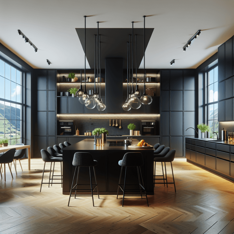 schwarze Komplett Küche-Wuppertal