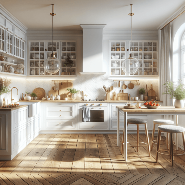 weiße Boho Style Küche-Wuppertal