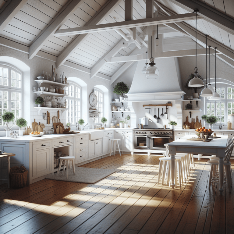 weiße Küche im Bauernhausstil-Wuppertal
