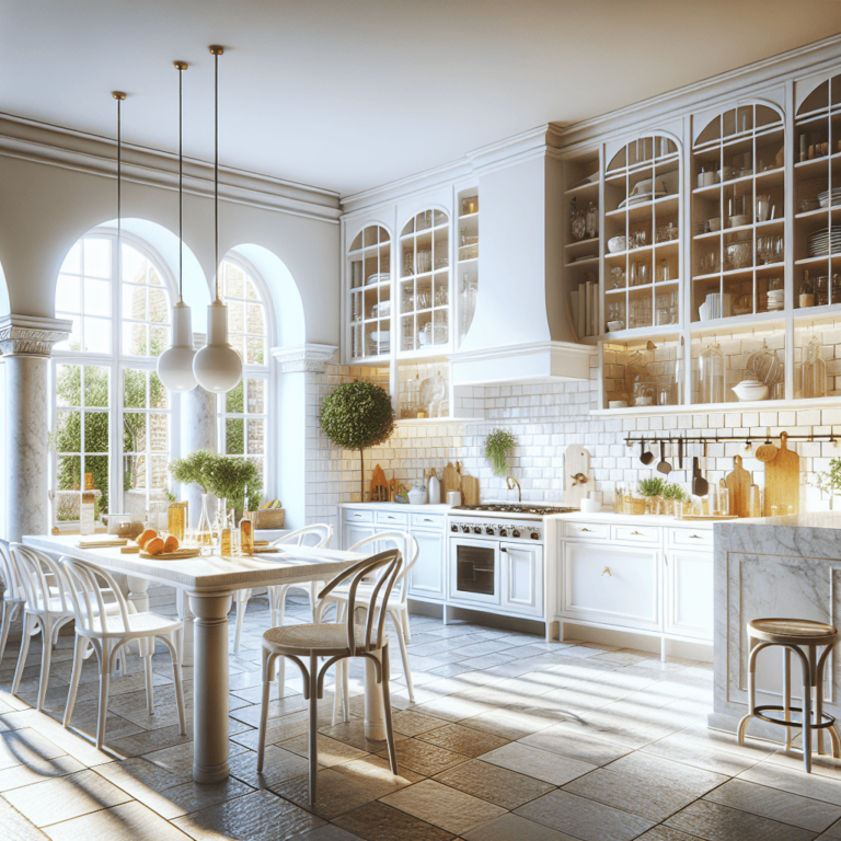 weiße Mediterrane Küche-Wuppertal