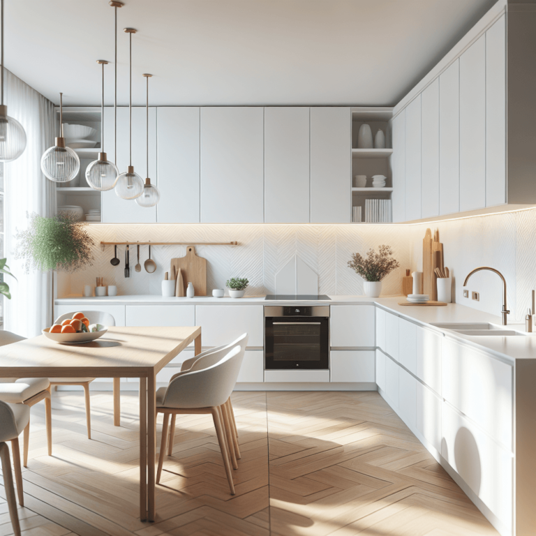 weiße Minimalismus Küche-Wuppertal