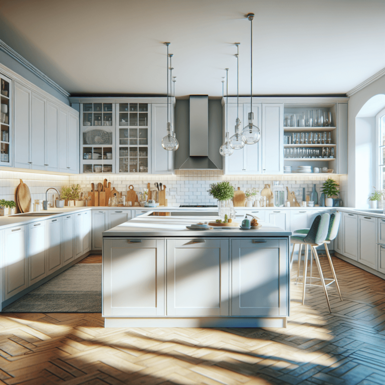 weiße einzeilige Küche-Wuppertal